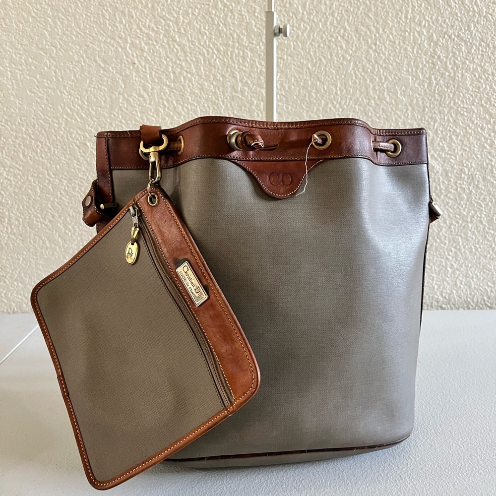 Stylish Gray and Brown Women's Bag